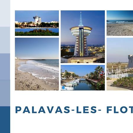 T2 Label Plage Piscine Proche Mer Parking Palavas Buitenkant foto