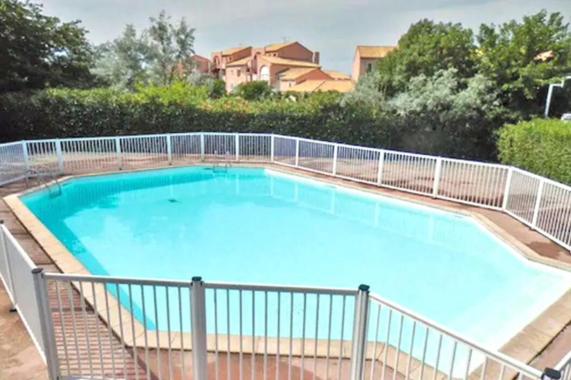 T2 Label Plage Piscine Proche Mer Parking Palavas Buitenkant foto