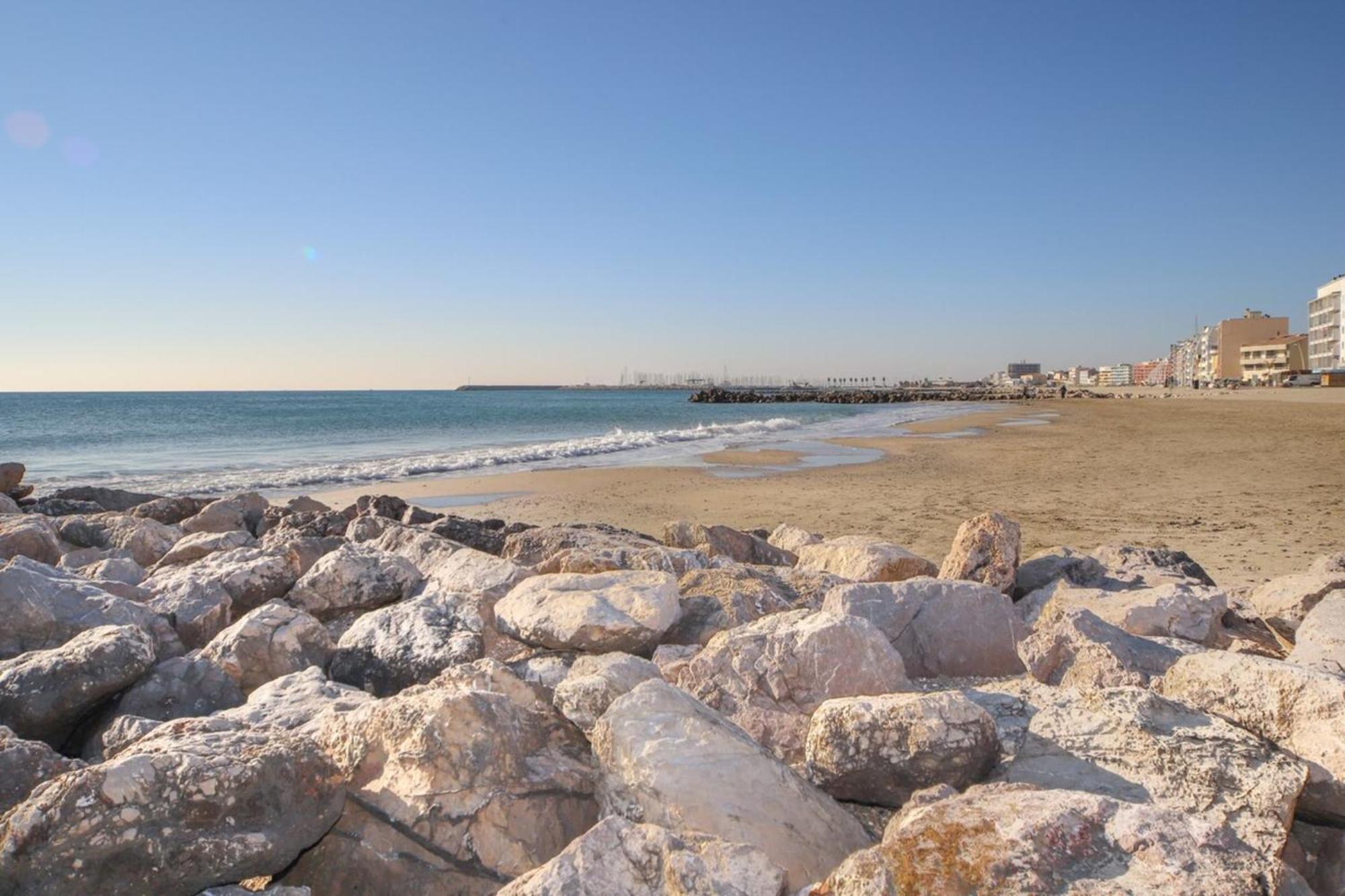 T2 Label Plage Piscine Proche Mer Parking Palavas Buitenkant foto